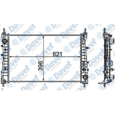 MOTOR SU RADYATORU LINEA 1.3 JTD MANUEL SANZUMAN 620X416X34