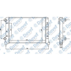 MOTOR SU RADYATORU DOBLO 1,9D KLIMASIZ 647X416X34 MANUEL SANZUMAN