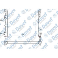 MOTOR SU RADYATORU CLIO II 01-> THALIA 05-> 480X415X34 MANUEL SANZUMAN