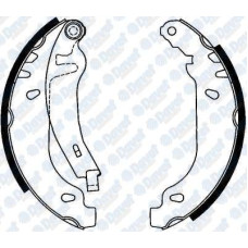 arka fren balatasi pabuclu 180x42mm r21 manager clio twingo 90-98