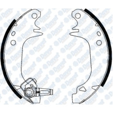 ARKA FREN BALATASI PABUC R9-R11-R5-P309 DELIK 6.0MM PERCINLI