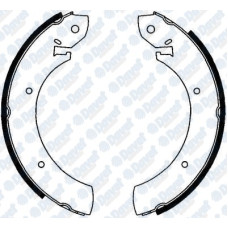 ARKA FREN BALATASI PABUCLU H100 93> BMC LEVEND 257x57mm