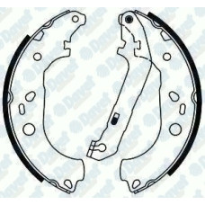 ARKA FREN BALATASI PABUCLU FOCUS II 1.4-1.6-1.6TI-1.6TDCI-1.8-1.8TDCI-2.0-2.0TDC