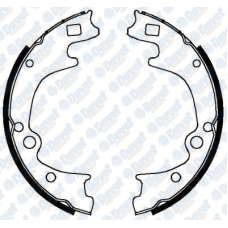 ARKA FREN BALATASI PABUCLU H100 KAMYONET 2.5D 2.5TD 04=> KIA BONGO K2500-K2700 0