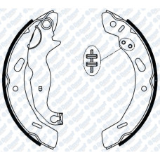 ARKA FREN BALATASI PABUCLU FIESTA VI 12-> MAZDA II 07-> 200x32mm