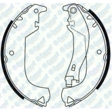 ARKA FREN BALATASI PABUCLU DOBLO 1.6-1.9JTD 03-01-> ALBEA 1.2-1.6 11.00-> BENDIX