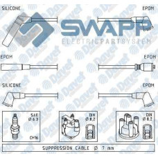 BUJI KABLOSU MATIZ 98- F8CV BOSCH 4LU SET   ####