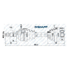 ON AKS SOL LAGUNA II BG01 1.9 DCI 01>07 / 6 ILERI DUZ VITES   DIS FREZE:27 IC FR