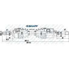 ON AKS SAG P207 DV4C-DV4TD 1.4HDI 8V - TU3A / TU3AES 1.4 8V 16V 06>12 - P208 1.4