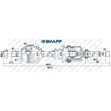 ON AKS SAG BOXER-JUMPER 00>06 - DUCATO 97>06 2.8D-2.8TD-2.8HDI-2.8JTD 18Q 16 JAN