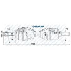 ON AKS SOL C5 III 2.0 HDI 6 ILERI 08>15 - C5 III - C6 2.0 HDI 16V   DIS FREZE:28