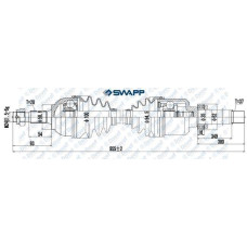 ON AKS SAG C5 III 2.0 HDI 6 ILERI 08>15 - C5 III - C6 2.0 HDI 16V   DIS FREZE:28