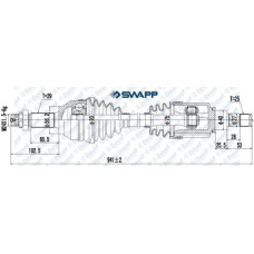 ON AKS SAG QASHQAI 1.6I 07>14 CVT J10 KASA OTOMATIK SANZUMAN   DIS FREZE:29 IC F