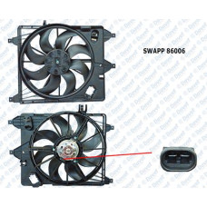 FAN MOTORU DAVLUMBAZLI TEKLI FAN CLIO II 98>05 - THALIA - KANGOO 98>08 - MEGANE