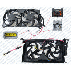 FAN MOTORU SU+KLIMA DAVLUMBAZLI CIFTLI PARTNER 1.9 DIZEL 96>08 - BERLINGO 1.9 DI