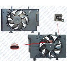 FAN MOTORU SU+KLIMA DAVLUMBAZLI FIESTA VI 1.4 TDCI 08-12 TEKLI FAN