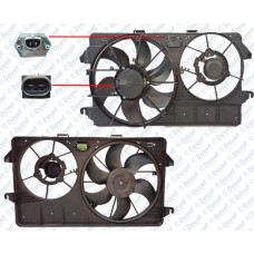 FAN MOTORU DAVLUMBAZLI FORD TRANSIT CONNECT 1.8 TDCI 02-13 TEKLI FAN