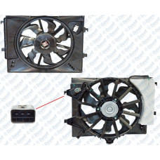 FAN MOTORU DAVLUMBAZLI BIDONLU HYUNDAI I20 08-15 TEKLI FAN