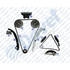 EKSANTRIK ZINCIR SETI 12 PARCA ASTRA COUPE - INSIGNIA - ZAFIRA A16XHT A16SHT
