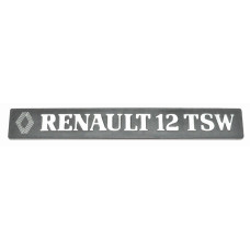 ARKA YAZI RENAULT 12 TSW R12