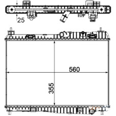 MOTOR SU RADYATORU FIESTA 1.25 16V 1.4 16V 08 B MAX 1.4 16V 12 350 558 18