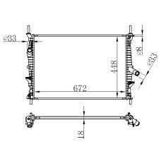MOTOR SU RADYATORU TRANSIT V347 2.2TDCI 2.4TDCI 06 14