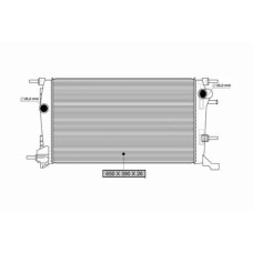 MOTOR SU RADYATÖRÜ BRAZİNG FLUENCE 10> MEGANE III 09> SC NIC III 09> 1.6dCi 1.9d