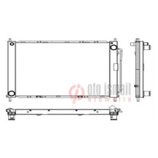 RADYATÖR KONDENSER TÜPLÜ CLIO III-MODUS 1.5 DCI MEK AC 510x382x18 16