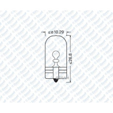 ampul 12v 5w gosterge dipsiz