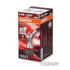 AMPUL 12V H8 35W NIGHT BREAKER LASER 150 GÜÇLÜ 20 BEYAZ IŞIK İKİLİ AMBALAJ