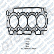 silindir kapak contasi mls 1-45mm 5 delik p107 p206 p307 bipper nemo fiesta fusi