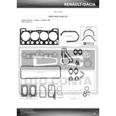 MOTOR TAKIM CONTASI R9 1.6 FAIRWAY-OPTİMA KEÇELİ SUBAP LASTİKLİ