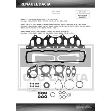 ÜST TAKIM CONTASI KNG-R19-MGN-SCENIC 1.9 DZL. KEÇELİ SUBAP LASTİKLİ SKC SİZ