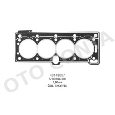 SİLİNDİR KAPAK CONTASI RENAULT MEGANE I-CLIO II-SYMBOL 1.4-1.6 8V-R19 1.4I-DACIA