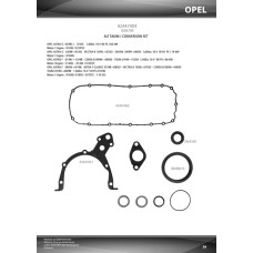 ALT TAKIM CONTA KEÇELİ ASTRA G-ASTRA F-CORSA B-VECTRA B 1.4-1.6 16V XE/ECOTECH-S