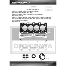 ÜST TAKIM CONTASI CLIO-KNG-MGN-LOGAN-SANDERO 1.5DCI K9K 712-714-718-724-760 TEFL