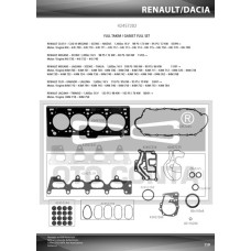 MOTOR TAKIM CONTASI MGN-CLIO-LGN-LOGAN 1.4-1.6 16V K4J-K4M KEÇELİ SUBAP LASTİKLİ