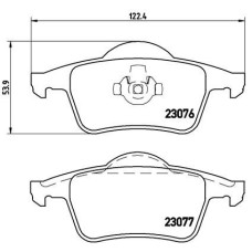 ARKA BALATA VOLVO S60 2000-2010 S80 1998-2006 V70 97-07 XC70 97-07 S70 97-00 GDB