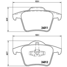 ARKA BALATA VOLVO XC90 2.5T 02 D5 02 T6 02 D5 V8 05 D5 09 3.2 06 D5 09 GDB1566