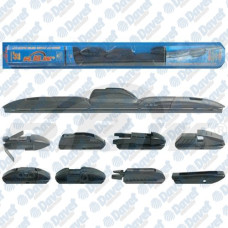 silecek supurgesi 350mm hybrid universal tip multi-fit 8 aparatli