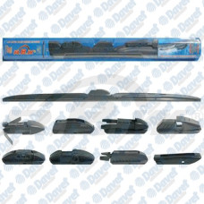 silecek supurgesi 700mm hybrid universal tip multi-fit 8 aparatli