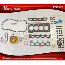 MOTOR TAKIM CONTA SKC Lİ LGN II 2.0 16V F4R SKT KEÇELİ VE SUBAP LASTİKLİ