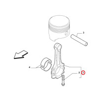 Piston Kolu Palio - Doblo - Linea - Grande Punto 1,2 1,4 8V