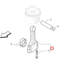 Piston Kolu Palio - Doblo (1,3 MJT )