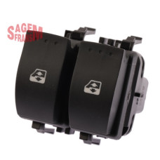 CAM AÇMA DÜĞMESİ CLIO II BBO 0220 ÖN SOL SİYAH ÇİFTLİ