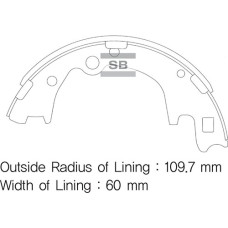 ARKA KAMPANA PABUÇ BALATA HYUNDAI H-1 2.5L D4CB LİBERO kamyonet 01-