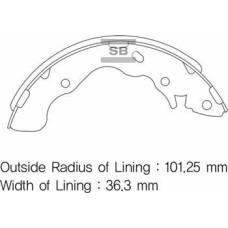 ARKA KAMPANA PABUÇ BALATA HYUNDAI ACCENT 1.3L 1.5L 1.6L 1.5L CRDİ 02-05 / ELANTR