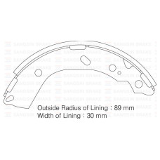 ARKA KAMPANA PABUÇ BALATA HYUNDAI GETZ 1.1L 1.3L 1.4L benzinli 1.5L CRDi dizel 0