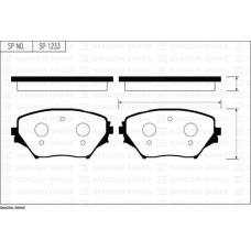 ÖN FREN BALATA TOYOTA RAV4 2.0L 1AZ-FE ACA21 01-05