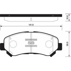 ÖN FREN BALATA NISSAN QASHQAI 1.5L Dci K9K dizel 1.6L 2.0L HR16 HR20 J10 06-13 /